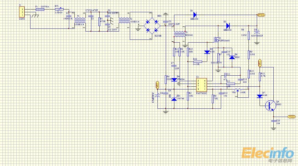 fan7930,pfc求助-电源网