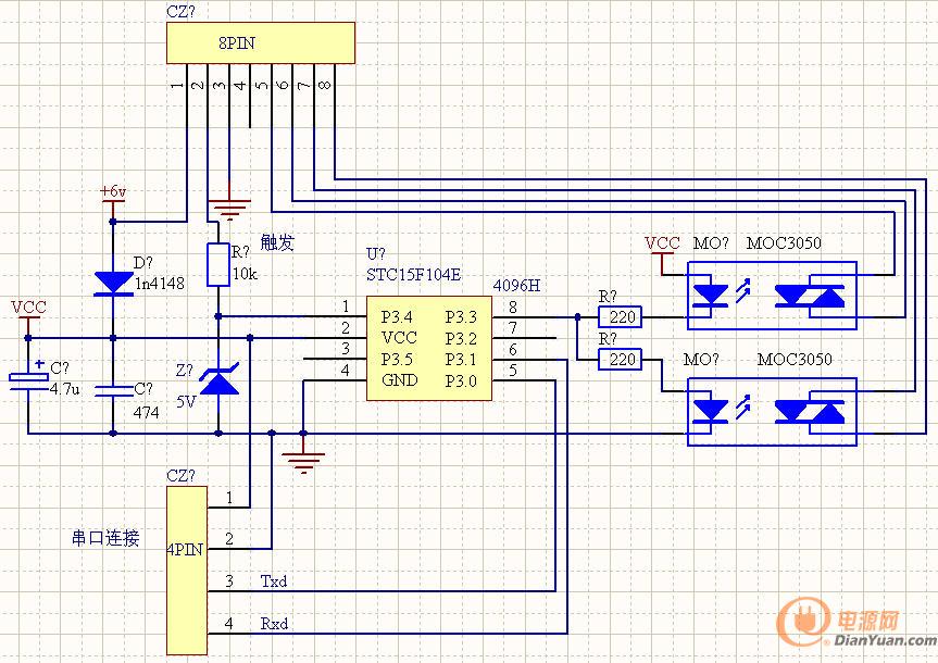 stc15f104w 求助