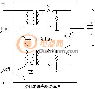一种变压器隔离驱动电路
