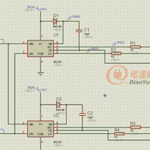 ir2101的h桥电路