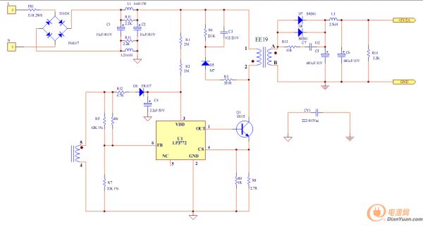 5v2a lp3772 方案-电源网