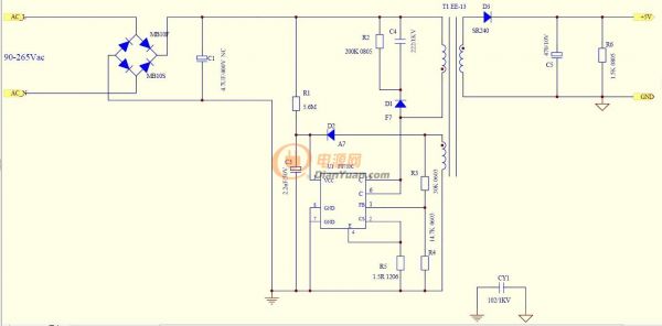 5v/1a充电器