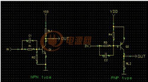 也就是说发射极接地型开关电路存在关断时间,不能直接应用于中高频