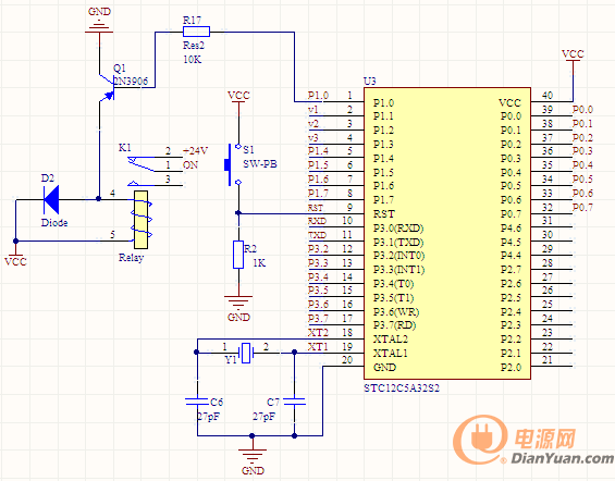 我们可以全面利用stc12c5a32s2单片机内置的ad,将采样得到的信号转换